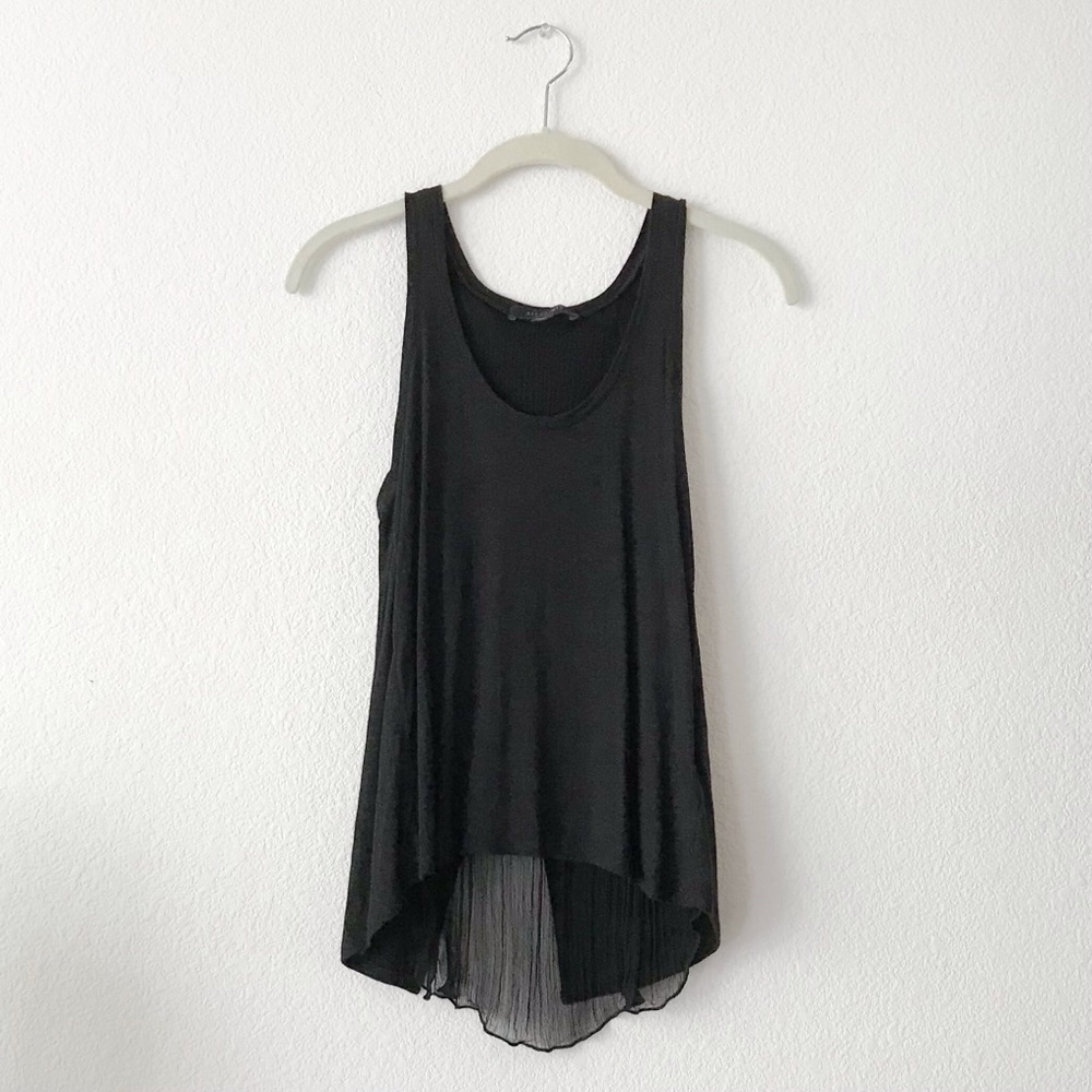 allsaints francas vest top